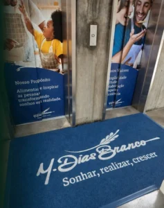 tapete de entrada personalizado para empresas